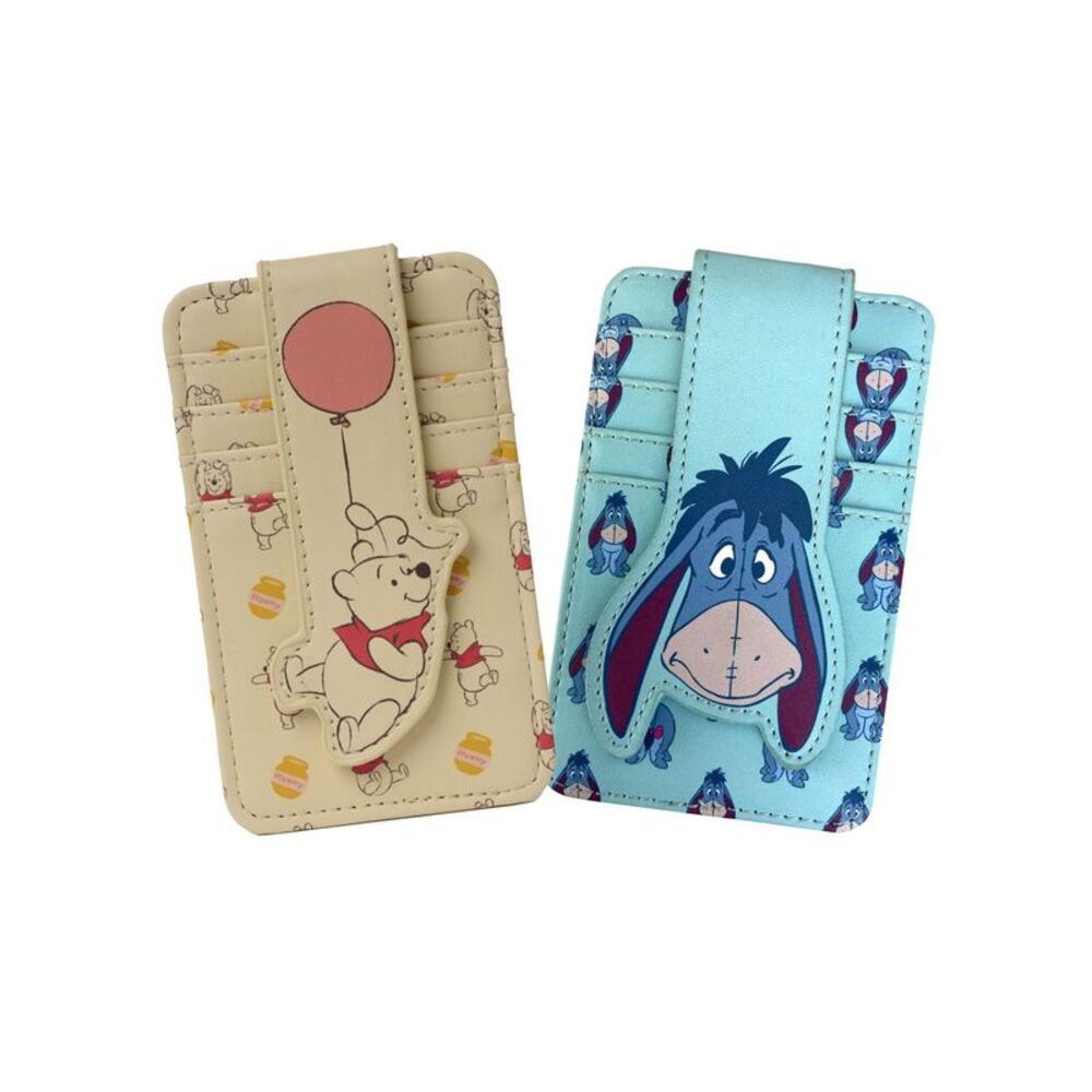 New Disney Winnie the Pooh & Eeyore Womens Card Holder Wallet 2-Piece Gift Set